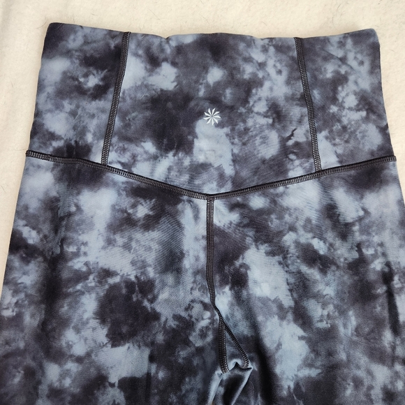 Athleta Dark Gray Printed Elation 7/8 Tight Size Small - Picture 7 of 7